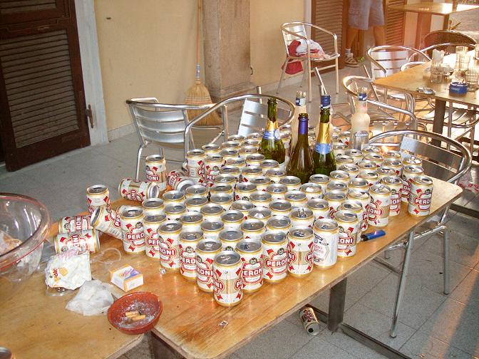 Die Alkoholmenge steigt an!!!