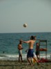 Beachvolley Aufschlag Pearson